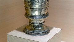 Cup with cover with Hebrew inscriptions