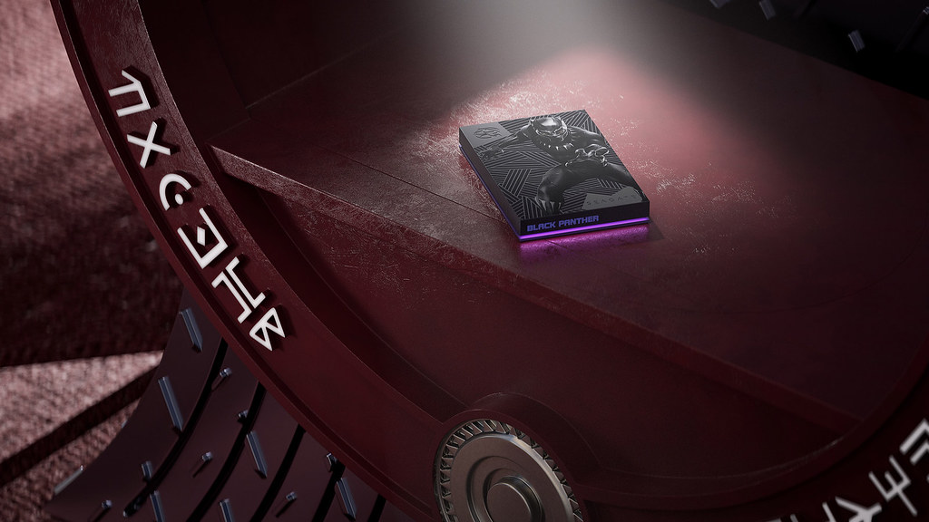 Seagate最新Black-Panther限定版外接硬碟，於今年11_11在台上市