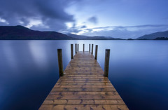 Blue Hour, Ashness Landing Pier, Derwentwater, Lake District