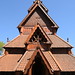 Gol Stave Church of Norway Full Size Replica - Roof 1