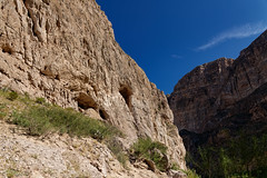 Amazing Blue Skies Above the Boquillas Canyon in Big Bend National Park