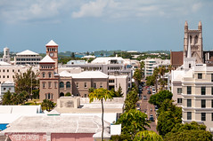 View of Hamilton from Fort Hamilton - Bermuda