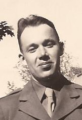 Uniform shot of W.Z. Zeh, WWII Vet.