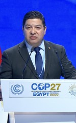 Ministro Gerson Barrios discurso-COP27 by Ministerio de Ambiente y Recursos Naturales