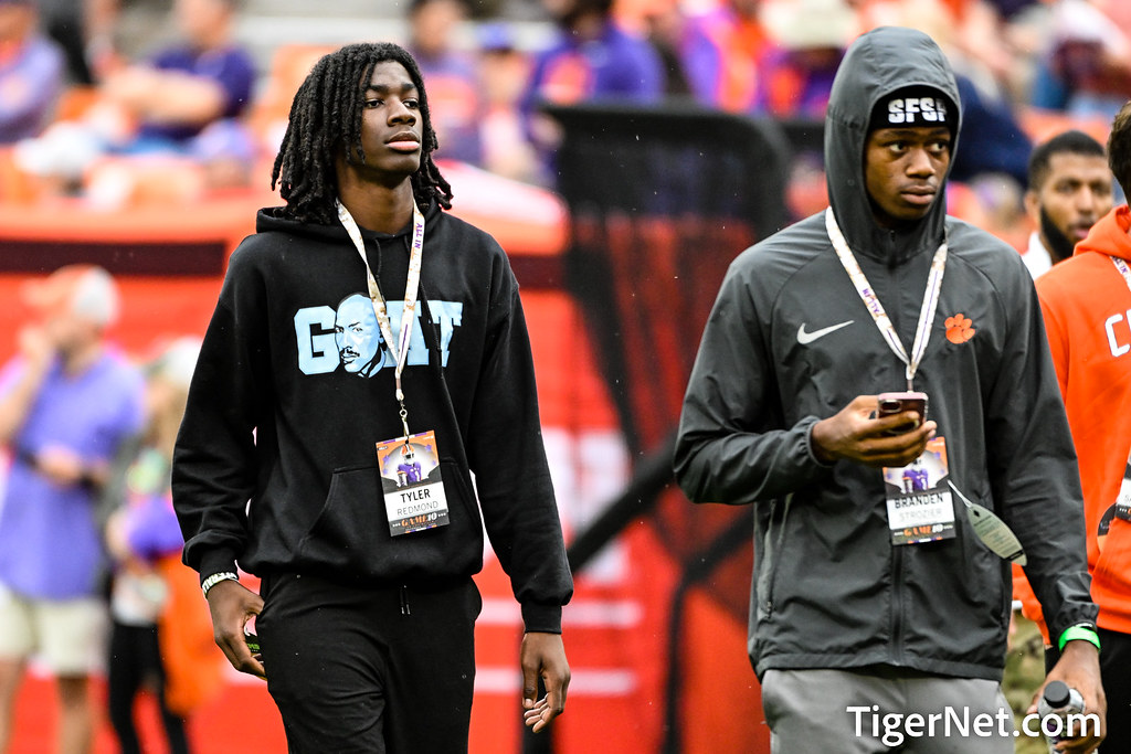 Clemson Football Photo of Branden Strozier and tylerredmond and Recruiting and Louisville