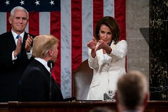 Nancy Pelosi throwing shade on Donald Trump’s State of the Union address