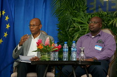 Mr Marlowe Neal (Moderator) and Mr Deon Kelly (Energy Unit)