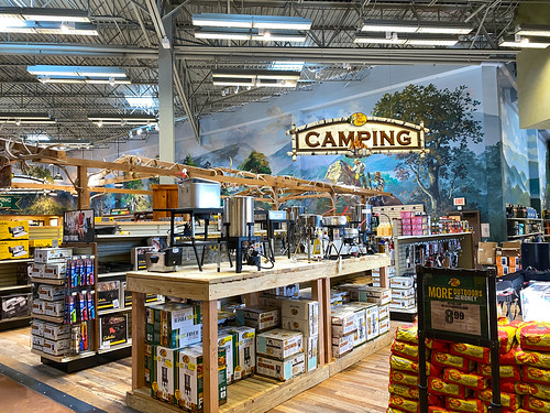 Camping Section - Bass Pro Shop