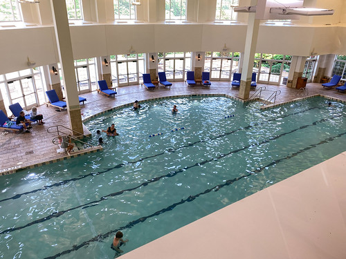 Indoor pool at Gaylord Opryland Resort Hotel
