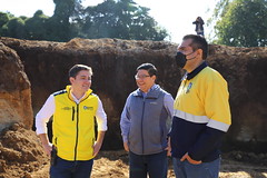 Ministro Gerson Barrios con alcalde Sebastián Siero by Ministerio de Ambiente y Recursos Naturales