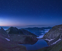 Caucasus at night