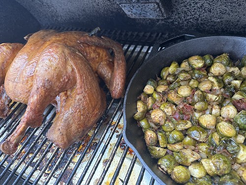 Smoked Turkey and Roasted Brussel Sprout by Wesley Fryer, on Flickr