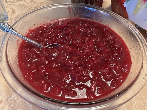 Cranberry Sauce: Thanksgiving 2022 by Wesley Fryer, on Flickr