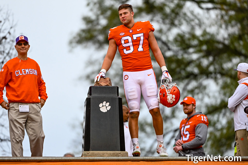 Clemson Football Photo of Andrew Roberts and miami