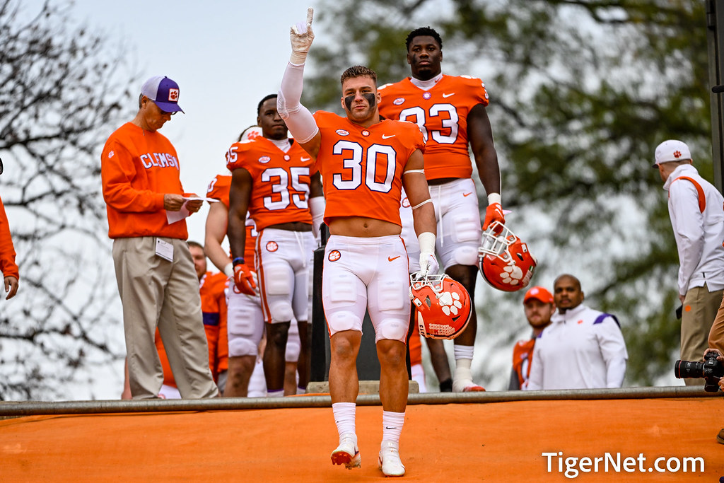 Clemson Football Photo of Keith Maguire and miami