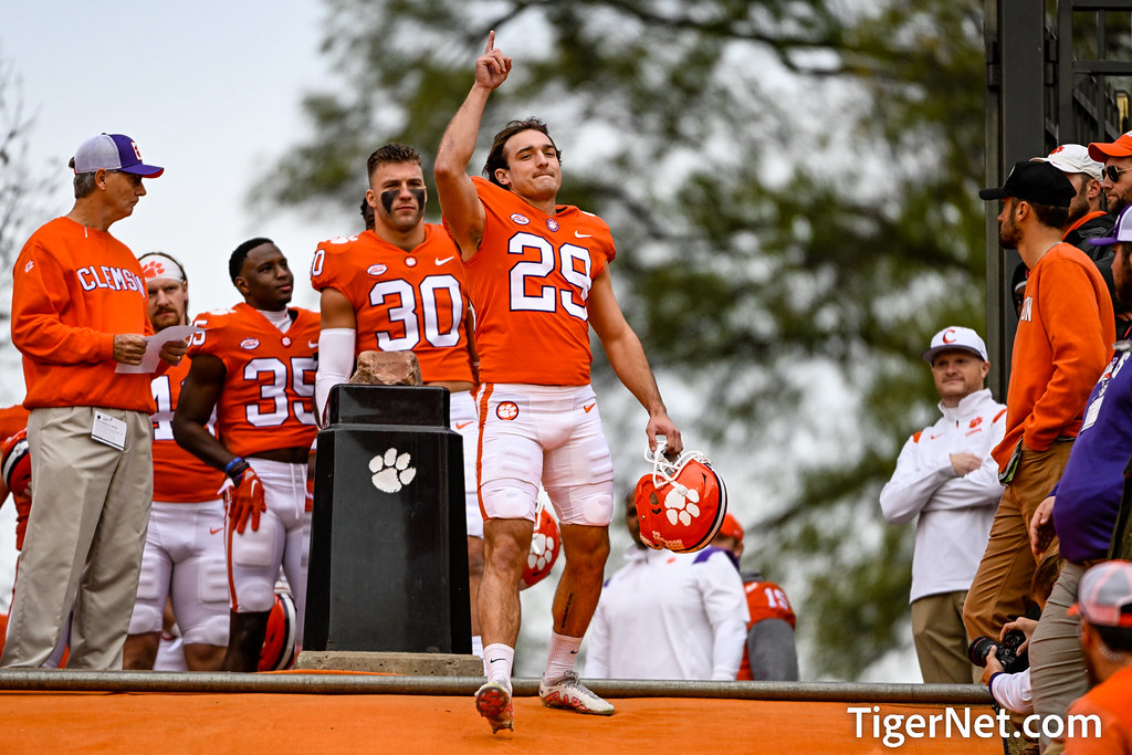 Clemson Football Photo of BT Potter and miami
