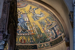 Christ Pantocrator, apse mosaic, Basilica of Sant'Ambrogio, Milan