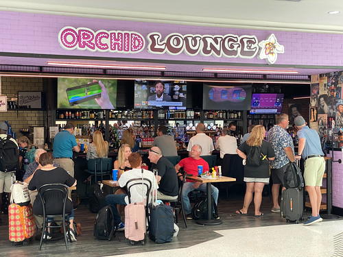 Orchid Lounge inside Nashville International Airport BNA