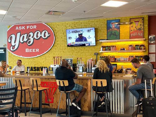 Yazoo Beer inside Nashville International Airport BNA