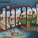 Greetings from Indianapolis, Indiana - Large Letter Postcard