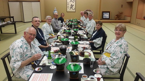 Traditional Japanese dinner