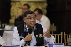 PRESIDENTE GIAMMATTEI DIRIGE TERCERA GIRA PRESIDENCIAL ALCALDES SUCHITEPEQUEZ  SALON BANDERAS PALACIO NACIONAL by Gobierno de Guatemala