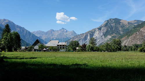 Arrival in Le Bourg d'Oisans