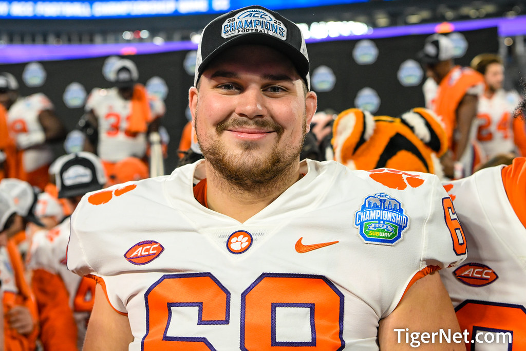 Clemson Football Photo of Will Boggs and North Carolina