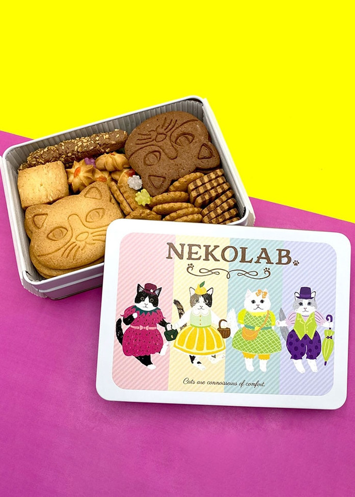 【PChome比比昂新聞附件】NEKOLAB貓咪造型餅乾