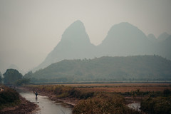 Karst & River Scene, Vietnam