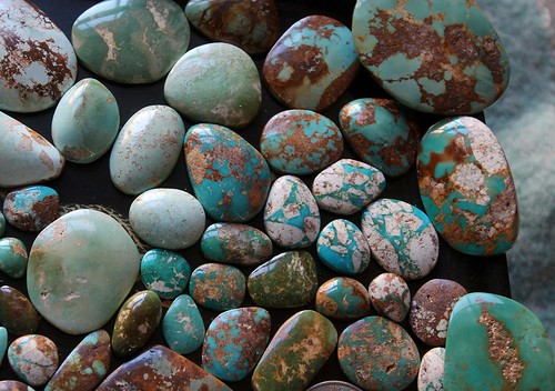 Natural Stone Mountain Turquoise Cabochons