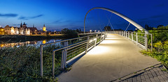 Dessau (blue hour panorama)