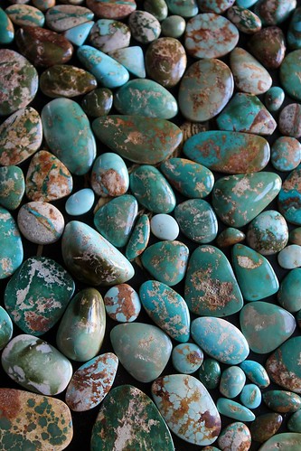 Natural Stone Mountain Turquoise Cabochons