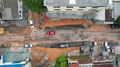 09.12.22 - Prefeitura de Manaus avança na substituição emergencial de drenagem profunda na avenida Atlântica e liberando a via para o tráfego de veículos