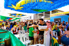 09.12.22 - Prefeitura de Manaus transmite jogo da Seleção Brasileira, na Ponta Negra e nas "Ruas da Copa"