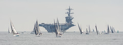 USS Carl Vinson departs San Diego