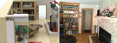 Brick Yourself Set - Lounge Room Before & After