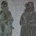 Firle, St Peter's church - Brass to Thomas & Elizabeth Gage