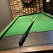 Bar billiards in the Christopher Hatton pub