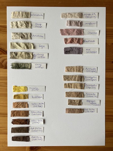 Natural dye tests • <a style="font-size:0.8em;" href="http://www.flickr.com/photos/61714195@N00/52573820869/" target="_blank">View on Flickr</a>