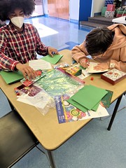 Y.A. Making Cards For Juvenile Hall