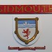 34010 Sidmouth nameplate and crests from Bulleid West Country Class Pacific