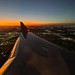 MHK Dusk Takeoff to DFW Sunset Landing