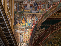 Triumphal Arch mosaic, 5th century, Santa Maria Maggiore