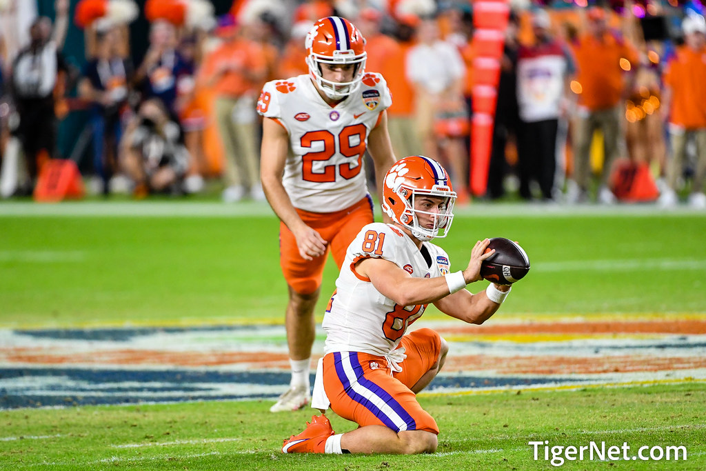 Clemson Football Photo of BT Potter and Drew Swinney and tennessee