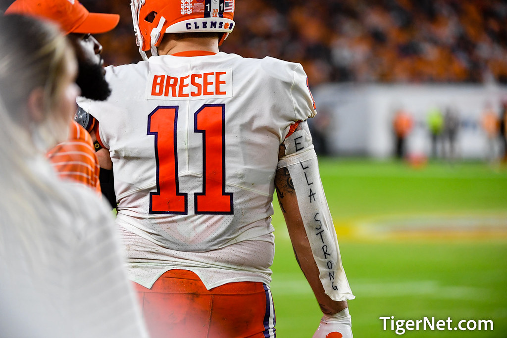 Clemson Football Photo of Bryan Bresee and tennessee