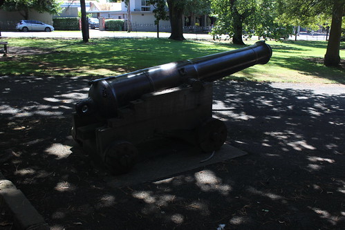 Cannon in Hamilton Botanic Gardens