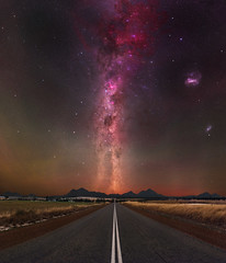 Summer Milky Way at the Stirling Ranges, Western Australia