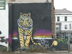 Street Art - Blackpool [Tiger] 220819