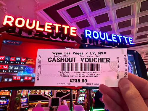 Casino Cashout Voucher